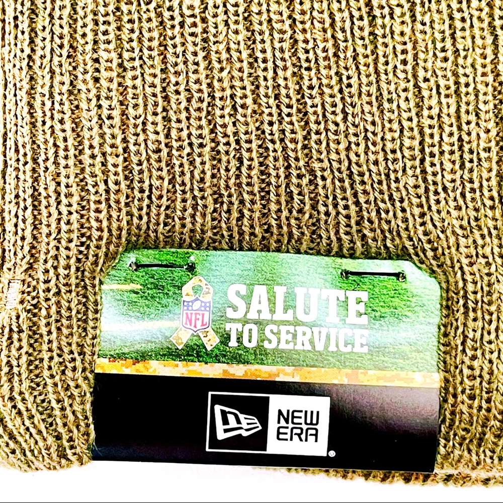 🆕 Philadelphia Eagles NFL Military Veterans Salute to Service Winter Hat Beanie - Picture 2 of 8